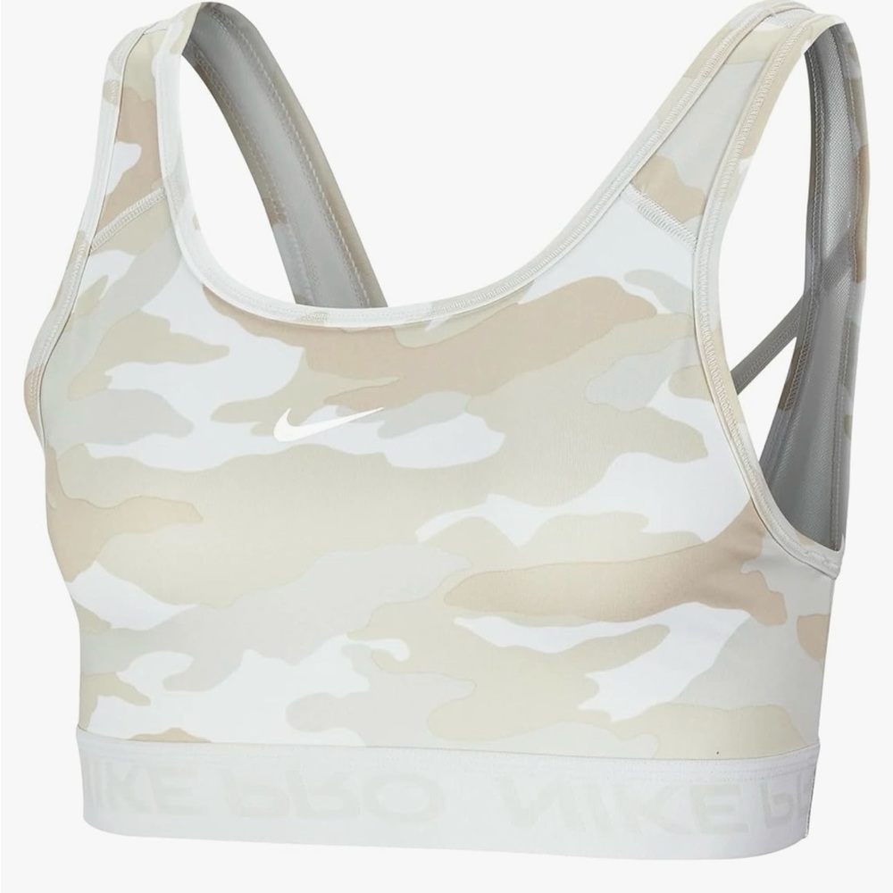 Nike Pro camo medium sports bra